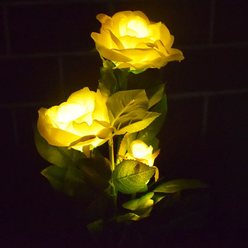 Solar Flower Light Rose Flower Lamp LED Solar Light For Garden Decoration Waterproof Outdoor Landscape Lawn Lamp For Patio Yard
Solar Flower Light Rose Flower Lamp LED Solar Light For Garden Decoration Waterproof Outdoor Landscape Lawn Lamp For Patio Yard