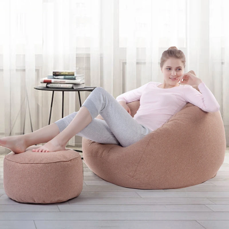 Quality Medium size sandalye bean bag lazy bag relax chair bean puff sofa for bedroom living room
Quality Medium size sandalye bean bag lazy bag relax chair bean puff sofa for bedroom living room