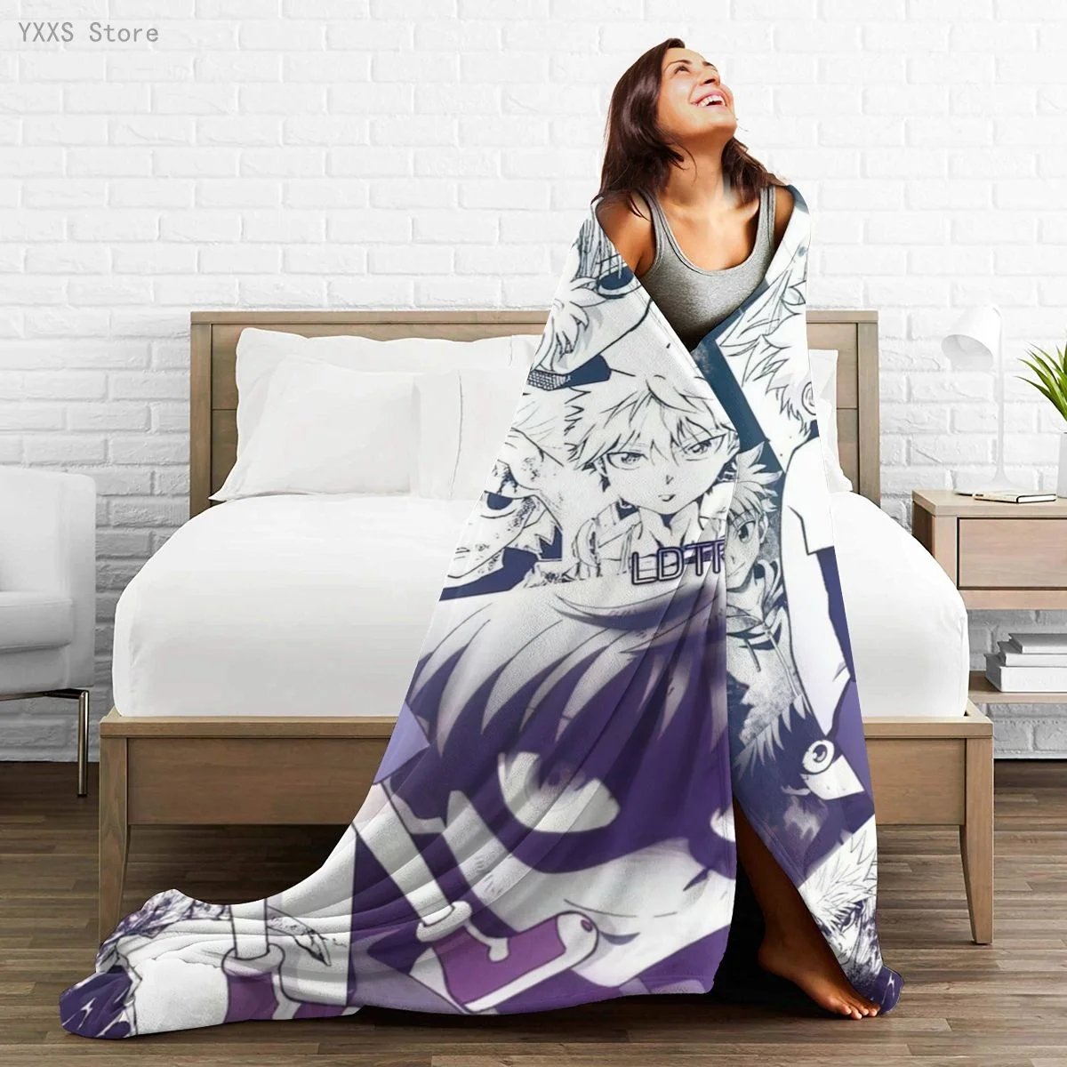 Hunter x Hunter 3D Cartoon Sherpa Blanket Warm Super Soft Flannel Office Nap Bedspread Sofa Bedding Plush Quilt Plaids 292607744
Hunter x Hunter 3D Cartoon Sherpa Blanket Warm Super Soft Flannel Office Nap Bedspread Sofa Bedding Plush Quilt Plaids 292607744