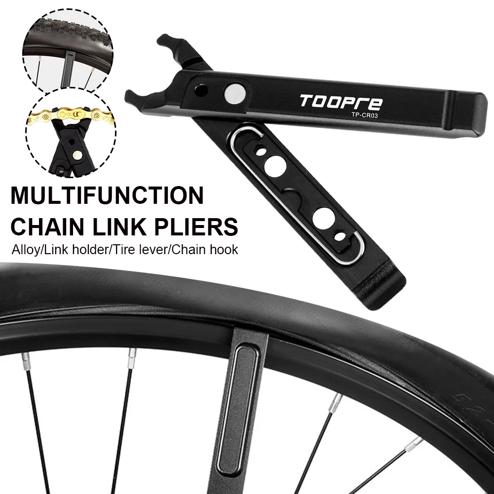Bicycle Chain Quick Link Tool Chain Pliers Multifunction Bike Repair Tool Tire Lever Master Link Remover MTB Bike Accessories
Bicycle Chain Quick Link Tool Chain Pliers Multifunction Bike Repair Tool Tire Lever Master Link Remover MTB Bike Accessories