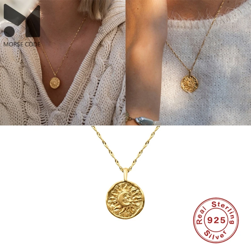 MC 925 Sterling Silver Necklace for Women with Honeybee Cross Sun Plate Pendants S925 Plata Retro Charm Vintage Chains Choker
MC 925 Sterling Silver Necklace for Women with Honeybee Cross Sun Plate Pendants S925 Plata Retro Charm Vintage Chains Choker