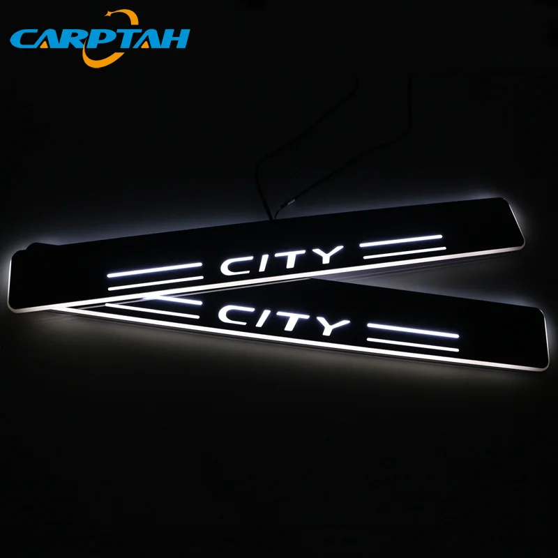 Carptah Trim Pedal LED Car Light Door Sill Scuff Plate Pathway Dynamic Streamer Welcome Lamp For Honda City 2015 2016 2017 2018
Carptah Trim Pedal LED Car Light Door Sill Scuff Plate Pathway Dynamic Streamer Welcome Lamp For Honda City 2015 2016 2017 2018