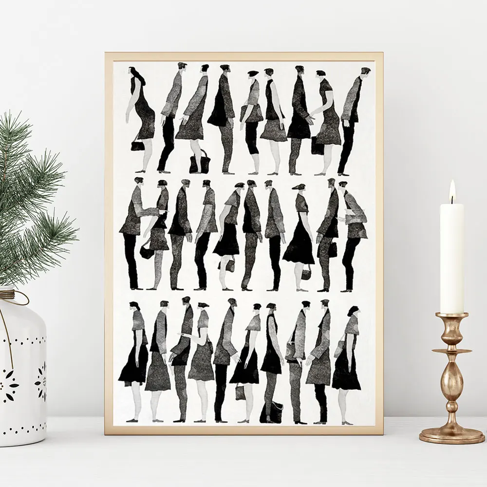 Nordic illustration Abstract Figure Canvas Painting Fashion Poster Office Corridor Living Room Bedroom Home Decoration Mural Art
Nordic illustration Abstract Figure Canvas Painting Fashion Poster Office Corridor Living Room Bedroom Home Decoration Mural Art
