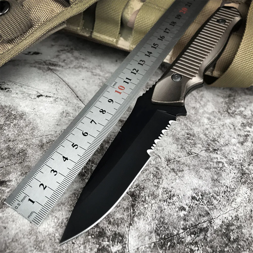 BM 140bk Oxidized Black Blade Straight Knife Aluminium Alloy Handle Weapons For Self Defense Survival Edc Rescue Hunting Knives
BM 140bk Oxidized Black Blade Straight Knife Aluminium Alloy Handle Weapons For Self Defense Survival Edc Rescue Hunting Knives