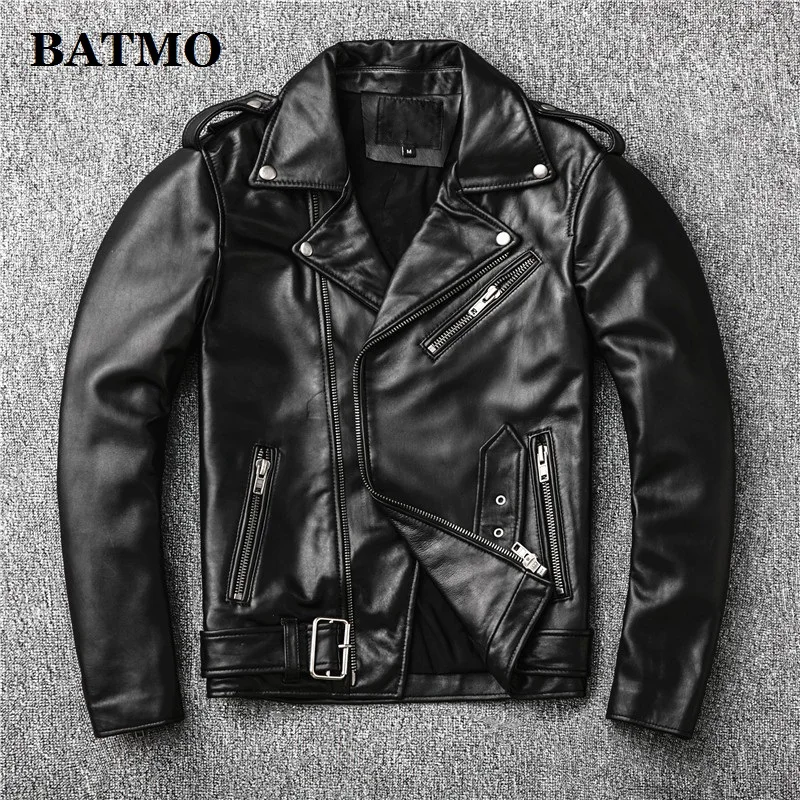 BATMO натуральные кожаные куртки для мужчин, мужская Стройный овчина кожаные куртки, плюс-размер S-4XL PDD28
BATMO натуральные кожаные куртки для мужчин, мужская Стройный овчина кожаные куртки, плюс-размер S-4XL PDD28