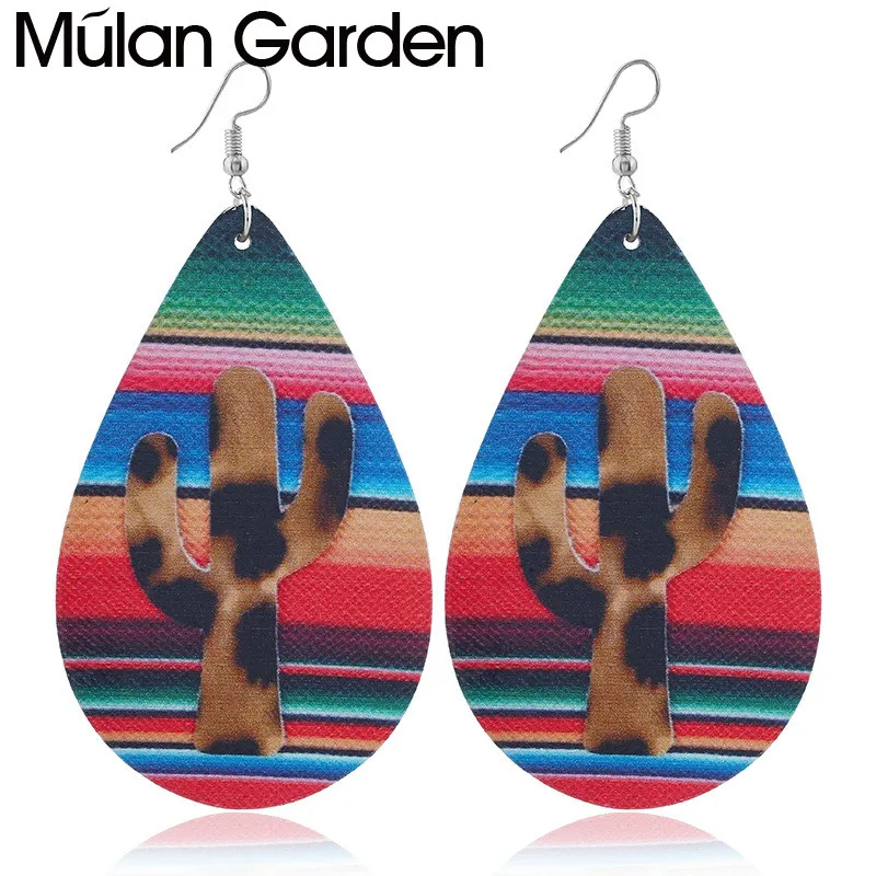M&G New Leopard Cactus Wood Earrings Rainbow Water Drop Earrings Fashion Jewelry Women Accessories Hot Sale Girl Gift Wholesale
M&G New Leopard Cactus Wood Earrings Rainbow Water Drop Earrings Fashion Jewelry Women Accessories Hot Sale Girl Gift Wholesale