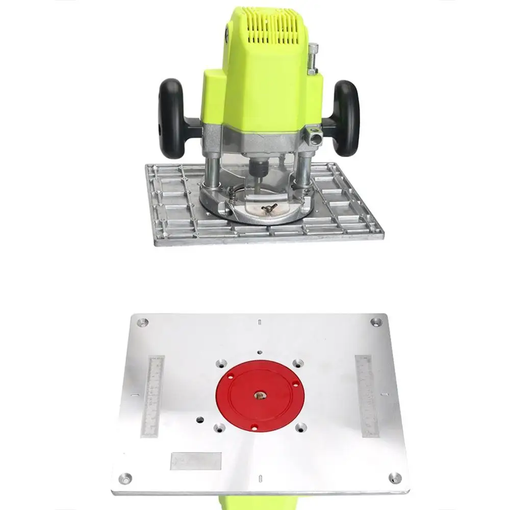 Router Table Plate Multifunction Aluminum Alloy Router Table Insert Plate Trimmer Engraving Machine DIY Woodworking Bench Router
Router Table Plate Multifunction Aluminum Alloy Router Table Insert Plate Trimmer Engraving Machine DIY Woodworking Bench Router