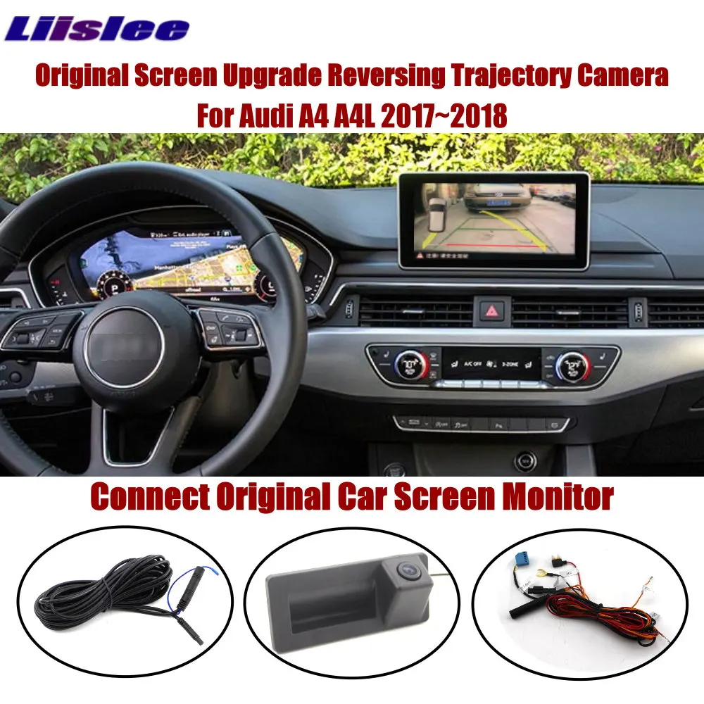 

Car Rearview Camera For Audi A4/A4L 2017-2020 Original Display Parking Back CAM Intelligent Track Image HD CCD Night Vision