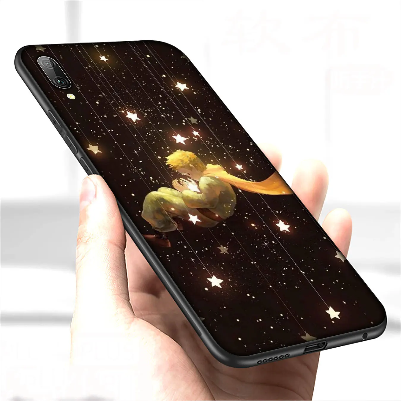 Мягкий силиконовый чехол IYICAO The Little Prince для Huawei P30 P20 Pro P10 P9 Lite Mini 2017 2016 черный P Smart Z