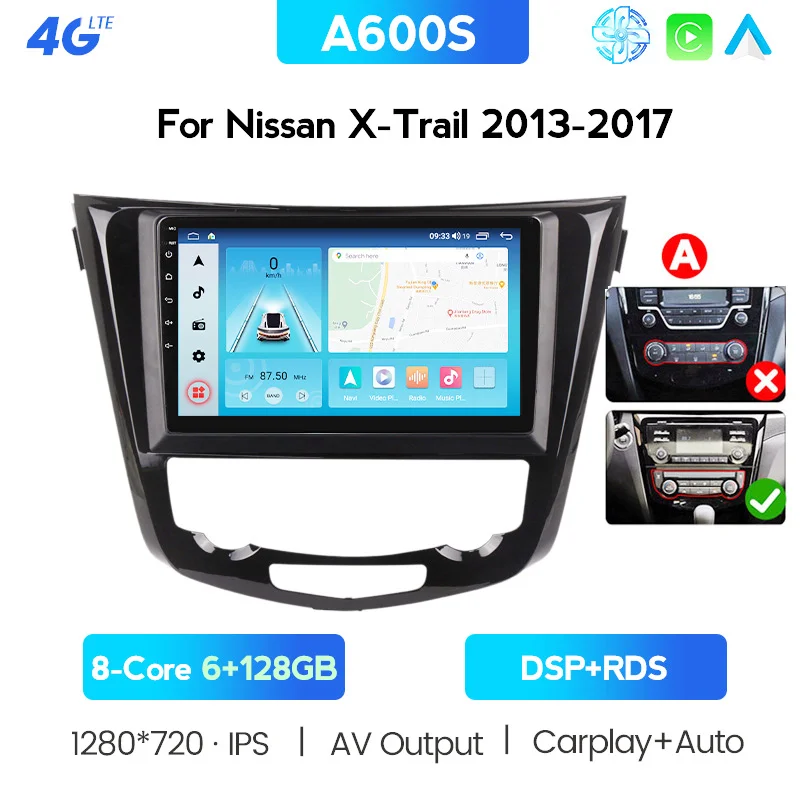 Автомагнитола 2 Din мультимедийный проигрыватель с 9 "экраном 5D Android 10 0 4G