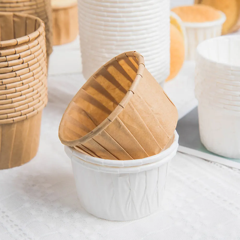 50PCS Treated Paper Souffle Portion Cups For Measuring Cupcake Cup Baking High Temperature Cup Cake Cup Mould Kitchen Accessorie
50PCS Treated Paper Souffle Portion Cups For Measuring Cupcake Cup Baking High Temperature Cup Cake Cup Mould Kitchen Accessorie