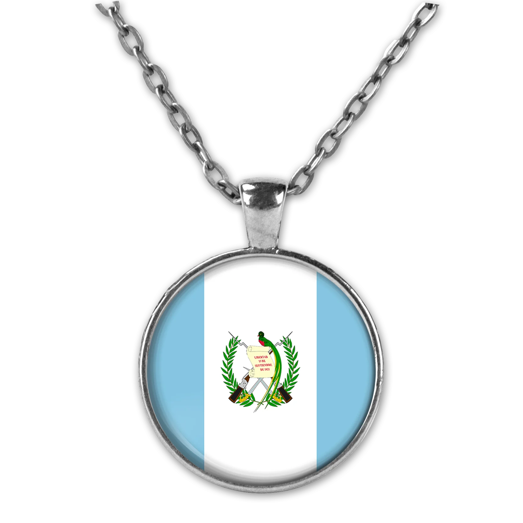 Guatemala персонализированные фото ожерелье женские ювелирные изделия с картинами s