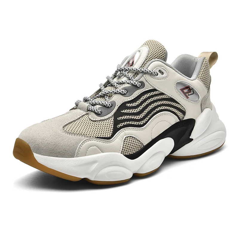 Chunky Gym Sport Shoes Men's Sneakers Men Platform Cushioning Walking Sneakers for Male Fashionable Mens Sneaker Casual Platform
Chunky Gym Sport Shoes Men's Sneakers Men Platform Cushioning Walking Sneakers for Male Fashionable Mens Sneaker Casual Platform