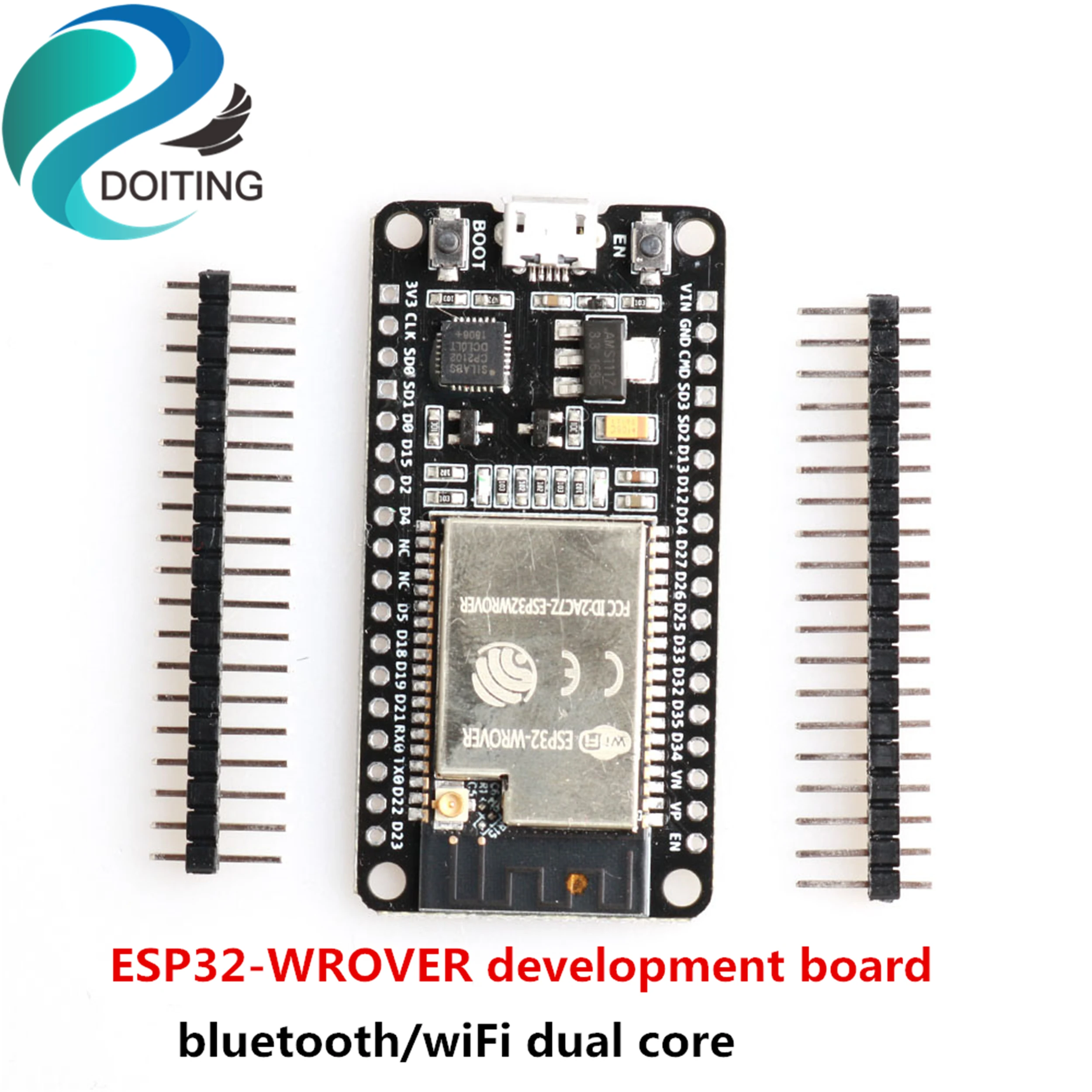DOITING ESP32 WROVER Расширительная плата Bluetooth WiFi Двухъядерный IPEX версия оригинальный