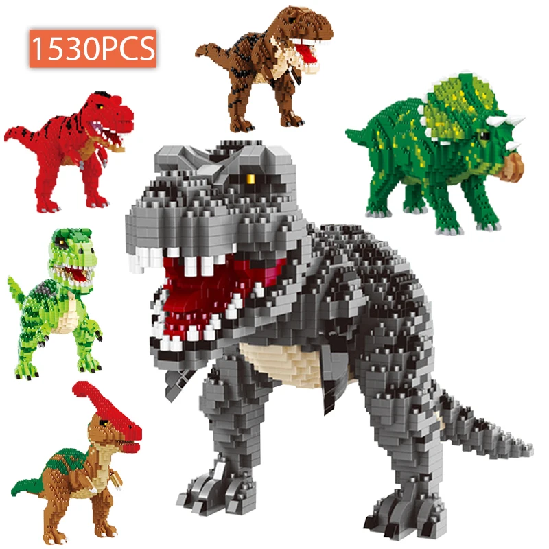 Mini City Jurassic World Park Dinosaur Tyrannosaurus Rex Model Building Blocks Triceratops Velociraptor Bricks Toys For Children
Mini City Jurassic World Park Dinosaur Tyrannosaurus Rex Model Building Blocks Triceratops Velociraptor Bricks Toys For Children