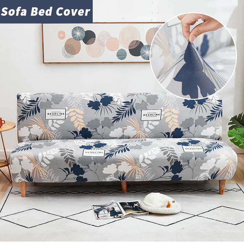 Floral Elastic Folding Seat Slipcovers Armless Sofa Bed Cover Removable Dust-proof Couch Sofa Covers for Living Room 
Floral Elastic Folding Seat Slipcovers Armless Sofa Bed Cover Removable Dust-proof Couch Sofa Covers for Living Room