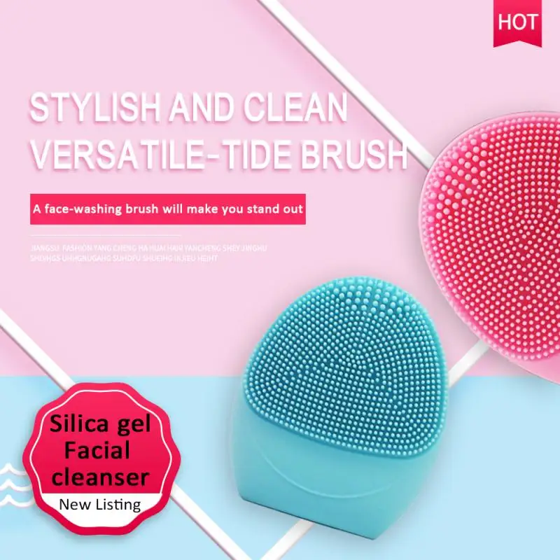 Professional Ultrasonic Vibration Electric Facial Cleansing Face Washing Brush Skin Blackhead Remover Pore Cleaner Face Massage
Professional Ultrasonic Vibration Electric Facial Cleansing Face Washing Brush Skin Blackhead Remover Pore Cleaner Face Massage