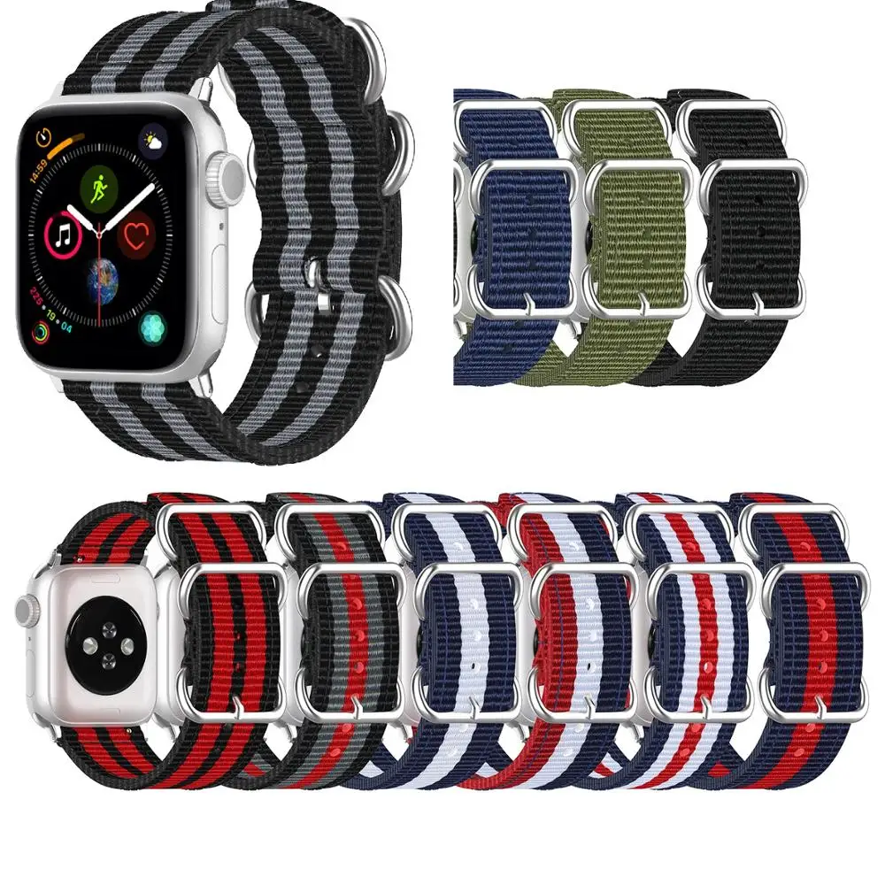 Nylon New Outdoor Sport Strap for Apple Watch Band 44mm 40mm 38mm 42mm sport Bracelet for iWatch SE 6 5 4 3 2 1 Wrist B
Nylon New Outdoor Sport Strap for Apple Watch Band 44mm 40mm 38mm 42mm sport Bracelet for iWatch SE 6 5 4 3 2 1 Wrist B