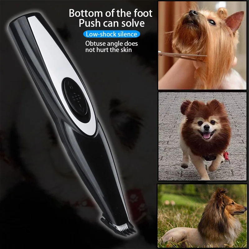 Rechargeable Cat Dog Foot Hair Trimmer USB Pet Grooming Tool Mini Electric Hair Clipper Shaving Trimming Machine Built-in batt
Rechargeable Cat Dog Foot Hair Trimmer USB Pet Grooming Tool Mini Electric Hair Clipper Shaving Trimming Machine Built-in batt