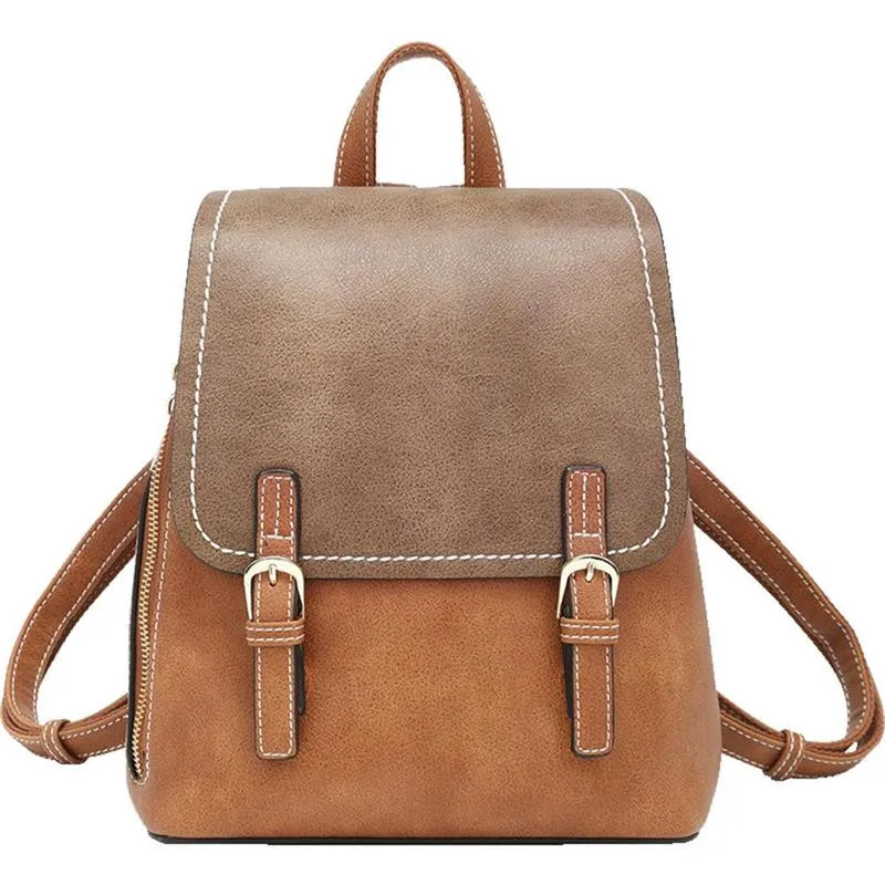 DOODOO Women's Bag 2020 New Fashion Korean Backpack Retro Contrast Color Backpack Women Fashion Travel Bag
DOODOO Women's Bag 2020 New Fashion Korean Backpack Retro Contrast Color Backpack Women Fashion Travel Bag