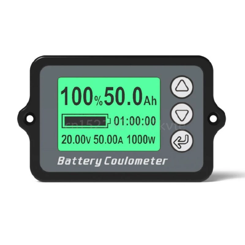 

TK15 50/100A Coulomb Counter Battery Capacity Test Meter LCD Display Ammeter Voltmeter Lithium Power Level Monitor