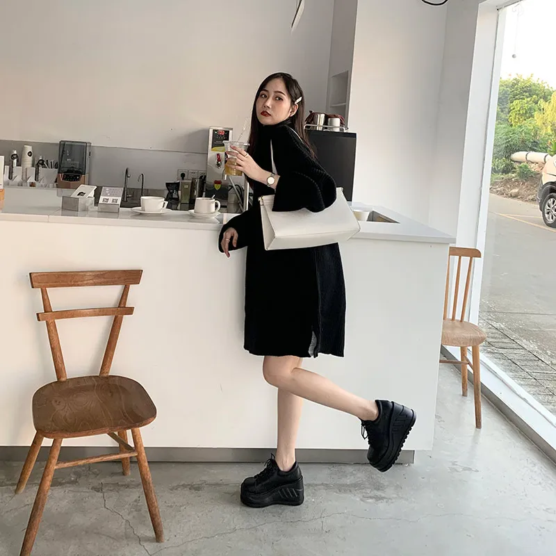 Ankle Boots For Women Punk Shoes Women Classics Gothic Boots Fashion Black Chunky Boots Wedge Platform Shoes Botas Para Mujer
Ankle Boots For Women Punk Shoes Women Classics Gothic Boots Fashion Black Chunky Boots Wedge Platform Shoes Botas Para Mujer