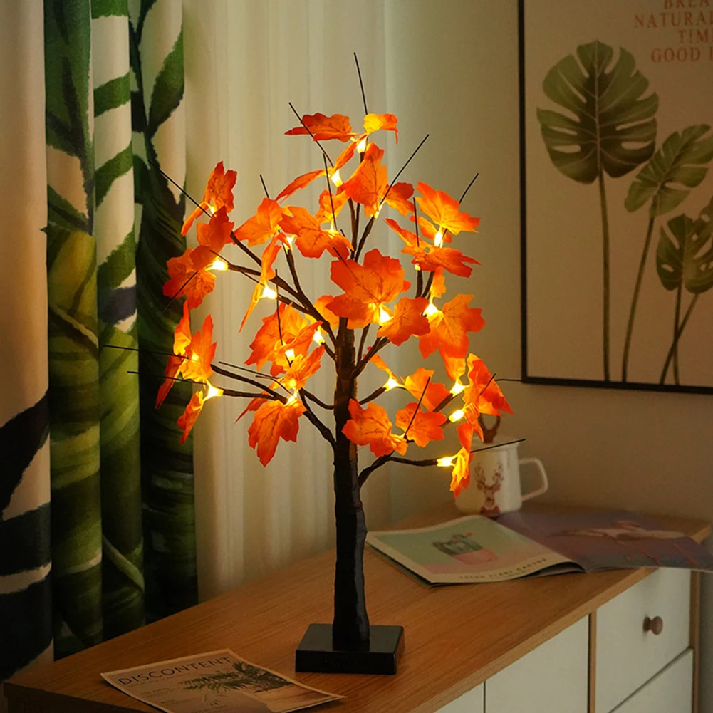 LED Tabletop Tree Light Ornament Bedside Night Tree Lamp Battery USB Operation Night Lamps Lighting Decoration
LED Tabletop Tree Light Ornament Bedside Night Tree Lamp Battery USB Operation Night Lamps Lighting Decoration