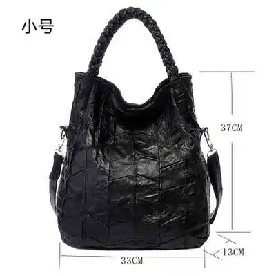 Hot Sale Women Handbags Retro Real Sheepskin Leather Bag Patchwork Wrist Casual Lady Shoulder Crossbody Shopping Tote Bag
Hot Sale Women Handbags Retro Real Sheepskin Leather Bag Patchwork Wrist Casual Lady Shoulder Crossbody Shopping Tote Bag