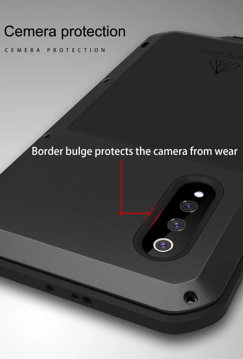 LOVE MEI Aluminum Metal Case For Xiaomi Mi 9 Cover Powerful Armor Shockproof Life Waterproof Case For Xiaomi 9 Mi9 M9 Capa Funda
LOVE MEI Aluminum Metal Case For Xiaomi Mi 9 Cover Powerful Armor Shockproof Life Waterproof Case For Xiaomi 9 Mi9 M9 Capa Funda