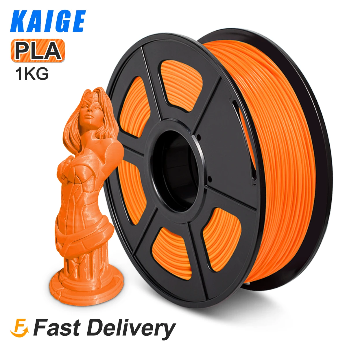 KAIGE PLA 3D Printer Filament 1kg 1.75mm Spool Tolerance +/-0.02mm Non-toxic Low shrinkage Material For 3D Pen DIY Printing
KAIGE PLA 3D Printer Filament 1kg 1.75mm Spool Tolerance +/-0.02mm Non-toxic Low shrinkage Material For 3D Pen DIY Printing