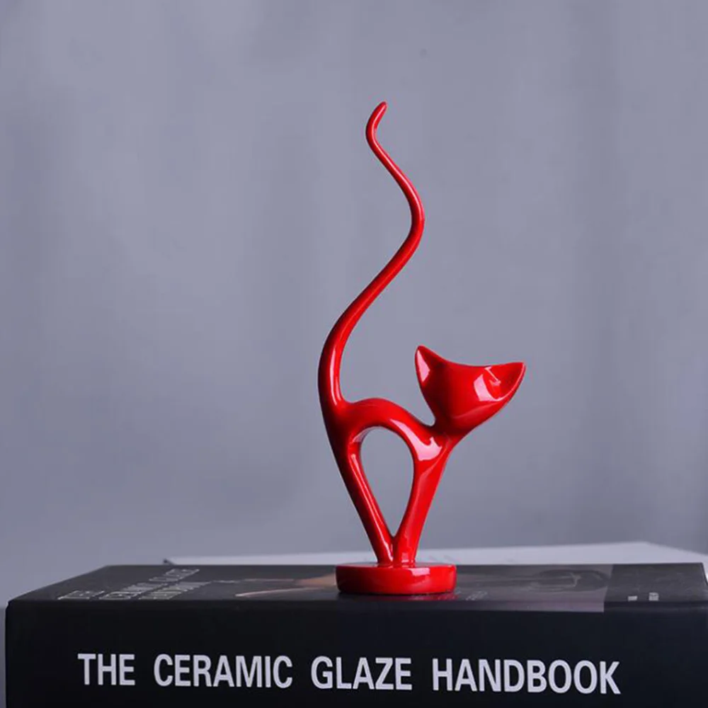 1 Set of Red Cat Shape Household Decoration Home Ornaments Indoor Decorative Props for Home Indoor Red
1 Set of Red Cat Shape Household Decoration Home Ornaments Indoor Decorative Props for Home Indoor Red