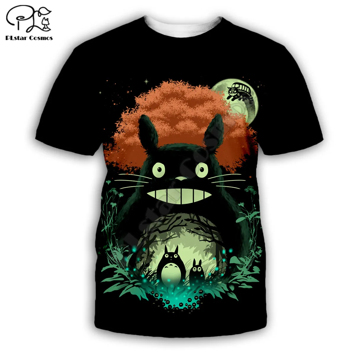 Футболка PLstar Cosmos Totoro для мужчин и женщин, Повседневная рубашка с 3D принтом Тоторо в стиле Харадзюку, с коротким рукавом, стильный топ, лето-1
Футболка PLstar Cosmos Totoro для мужчин и женщин, Повседневная рубашка с 3D принтом Тоторо в стиле Харадзюку, с коротким рукавом, стильный топ, лето-1