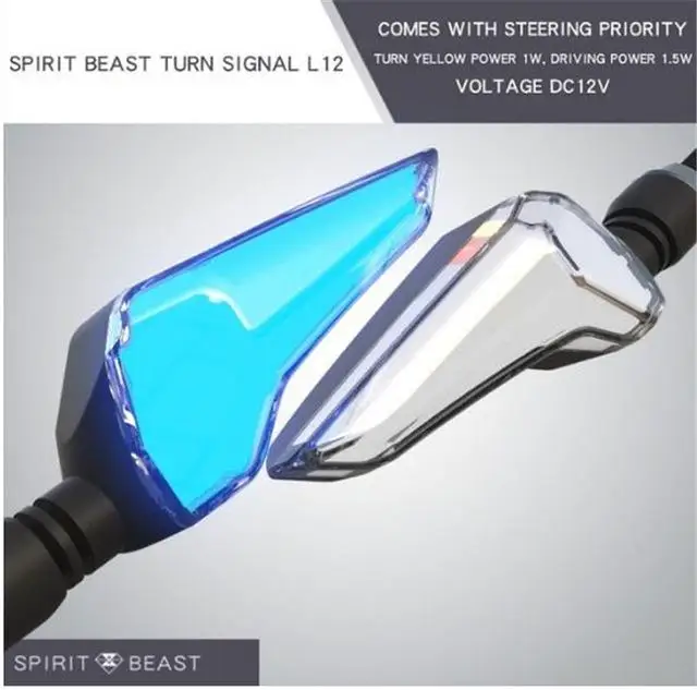 1 Pair 12V Motorcycle Modified Turn Signals Waterproof Turn Lights LED Direction Lamp
1 Pair 12V Motorcycle Modified Turn Signals Waterproof Turn Lights LED Direction Lamp