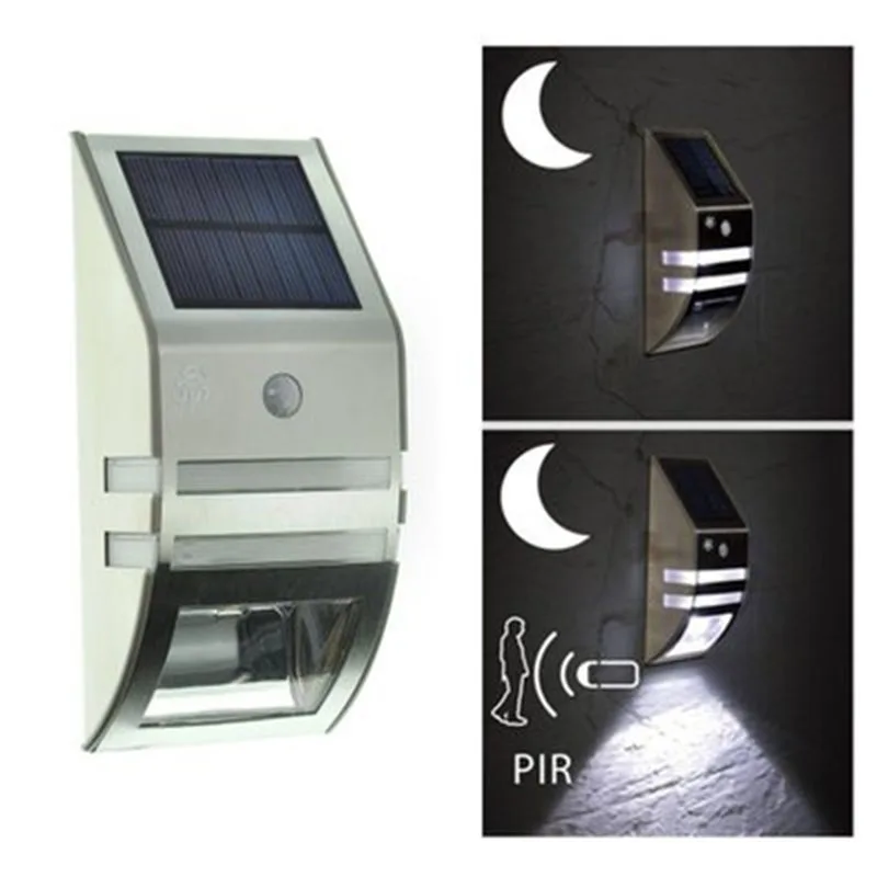 AUTO/OFF Solar Powered PIR Motion Sensor 2 LED Light Outdoor Garden Led Landscape Yard Lawn Security Wall Lamp
AUTO/OFF Solar Powered PIR Motion Sensor 2 LED Light Outdoor Garden Led Landscape Yard Lawn Security Wall Lamp