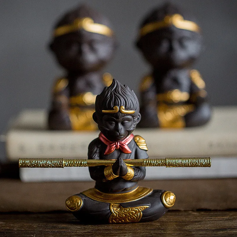 Qitian Dasheng Wukong Monkey Tea Play 2020 Zisha Ceramic Tea Pet Ornaments Can Raise Kung Fu Tea Ceremony Car Ceramic Ornaments
Qitian Dasheng Wukong Monkey Tea Play 2020 Zisha Ceramic Tea Pet Ornaments Can Raise Kung Fu Tea Ceremony Car Ceramic Ornaments