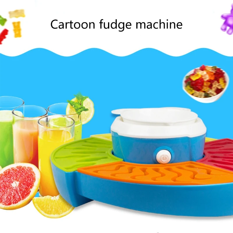 Home Mini Fudge Machine EU Plug Jelly Candy Sweets Gummy Bears Making Equipment 4 Different Shapes Home Kitchen Appliances 19QE
Home Mini Fudge Machine EU Plug Jelly Candy Sweets Gummy Bears Making Equipment 4 Different Shapes Home Kitchen Appliances 19QE