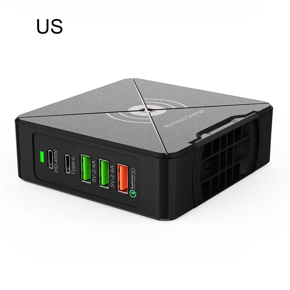 Charger 10W Fast Charging 5-port USB Mobile Phone Charger LED Digital Display Charger With Stand Support
Charger 10W Fast Charging 5-port USB Mobile Phone Charger LED Digital Display Charger With Stand Support