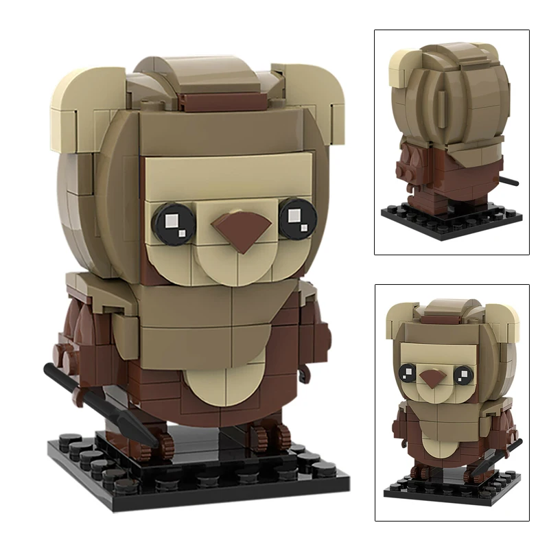 Star Series Movie Figures Ewoked Brickheadz-Wicket MOC Building Blocks DIY Assembly Construction Toys Xmas Gifts For Children
Star Series Movie Figures Ewoked Brickheadz-Wicket MOC Building Blocks DIY Assembly Construction Toys Xmas Gifts For Children