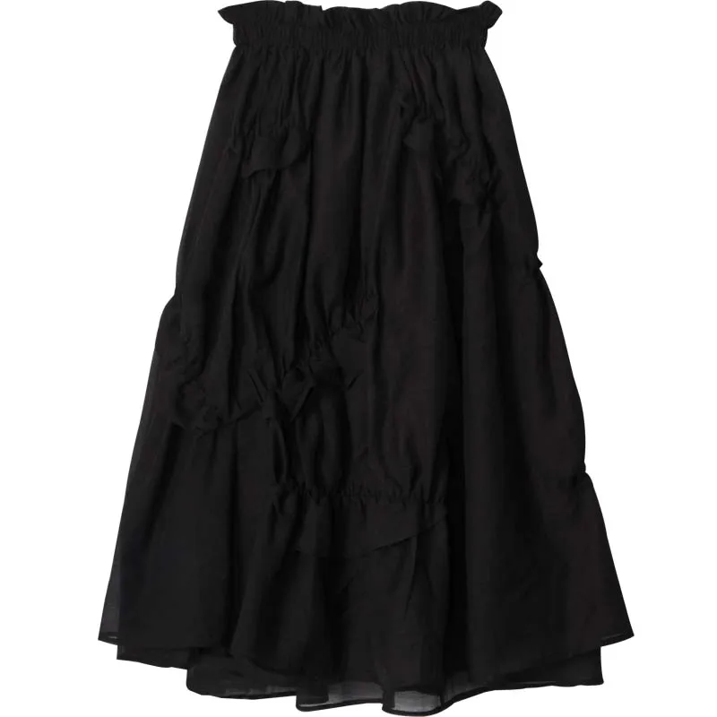 LANMREM 2021 Autumn New ruffles pleated skirt mid-calf cool slimming high waist temperament niche design elastic waist 2A827
LANMREM 2021 Autumn New ruffles pleated skirt mid-calf cool slimming high waist temperament niche design elastic waist 2A827