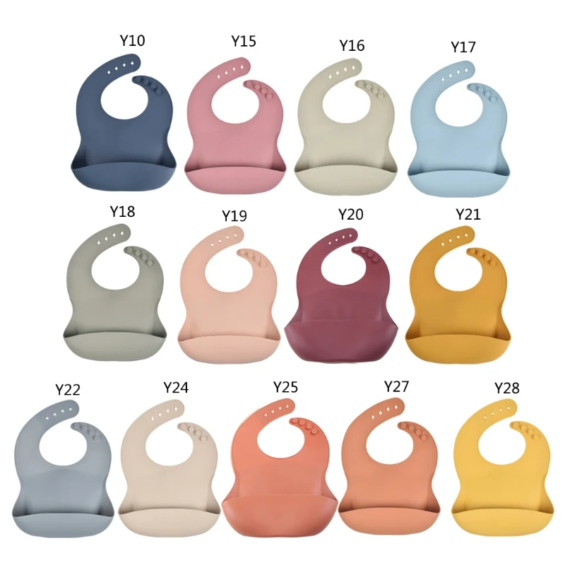 Fashionable Silicone Baby Bib Waterproof Solid Infant Bandana Bibs Newborn Feeding Burp Cloth Drooling Scarf
Fashionable Silicone Baby Bib Waterproof Solid Infant Bandana Bibs Newborn Feeding Burp Cloth Drooling Scarf