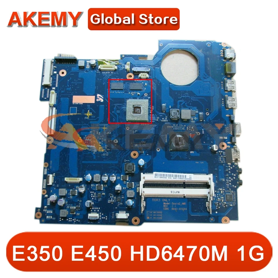 AKEMY For Samsung RV515 Laptop Motherboard BA92-09429A BA92-09429B BA92-07849A BA92-07849B BA41-01534A E350 E450 CPU HD6470M 1G
AKEMY For Samsung RV515 Laptop Motherboard BA92-09429A BA92-09429B BA92-07849A BA92-07849B BA41-01534A E350 E450 CPU HD6470M 1G