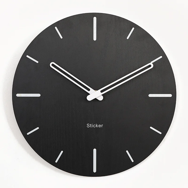 Wall Clock Wooden Nordic Creative Living Room Home Decoration Clock Personality Fashion Mute Bedroom Simple Gift
Wall Clock Wooden Nordic Creative Living Room Home Decoration Clock Personality Fashion Mute Bedroom Simple Gift