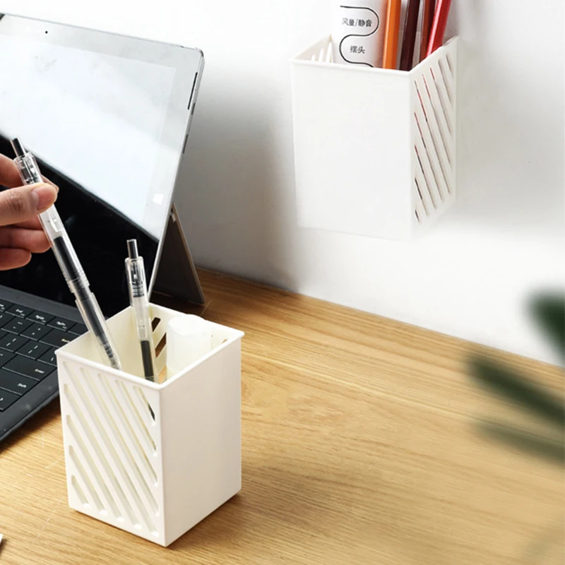 Japanese Style Simple Wall-mounted Pen Holder Simple Desktop Storage Box Office Stationery Sundries Storage Box Office Supplies
Japanese Style Simple Wall-mounted Pen Holder Simple Desktop Storage Box Office Stationery Sundries Storage Box Office Supplies