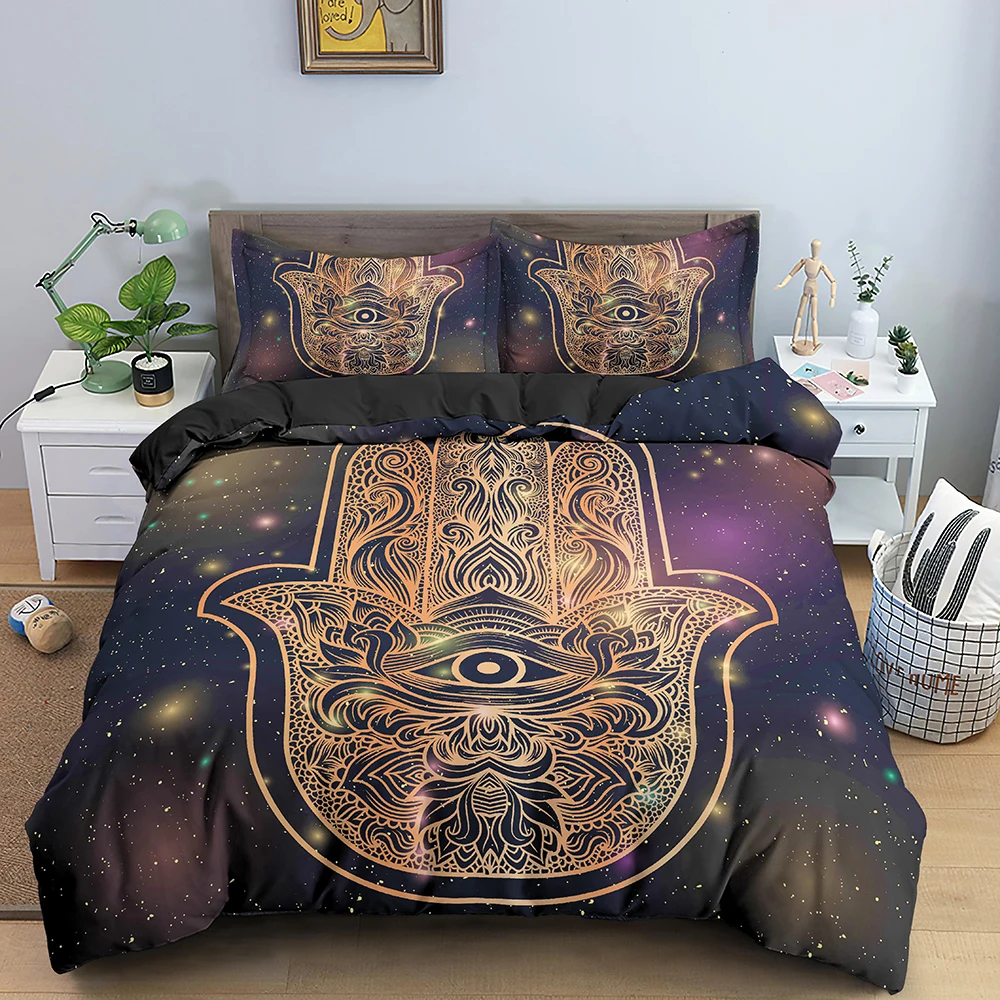 Комплект постельного белья Hamsa с пододеяльником, роскошный комплект постельного белья ручной работы Фатимы с цветочным узором в стиле бохо,...
Комплект постельного белья Hamsa с пододеяльником, роскошный комплект постельного белья ручной работы Фатимы с цветочным узором в стиле бохо,...