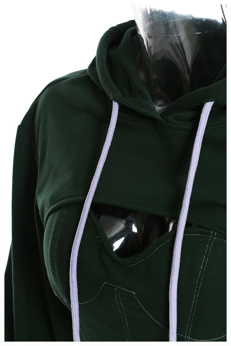 Sexy Gray Short Hooded Sweater for Woman Hoodie 2020 Autumn Winter Designer Luxury Woman Clothing Insie Funk Clothes
Sexy Gray Short Hooded Sweater for Woman Hoodie 2020 Autumn Winter Designer Luxury Woman Clothing Insie Funk Clothes