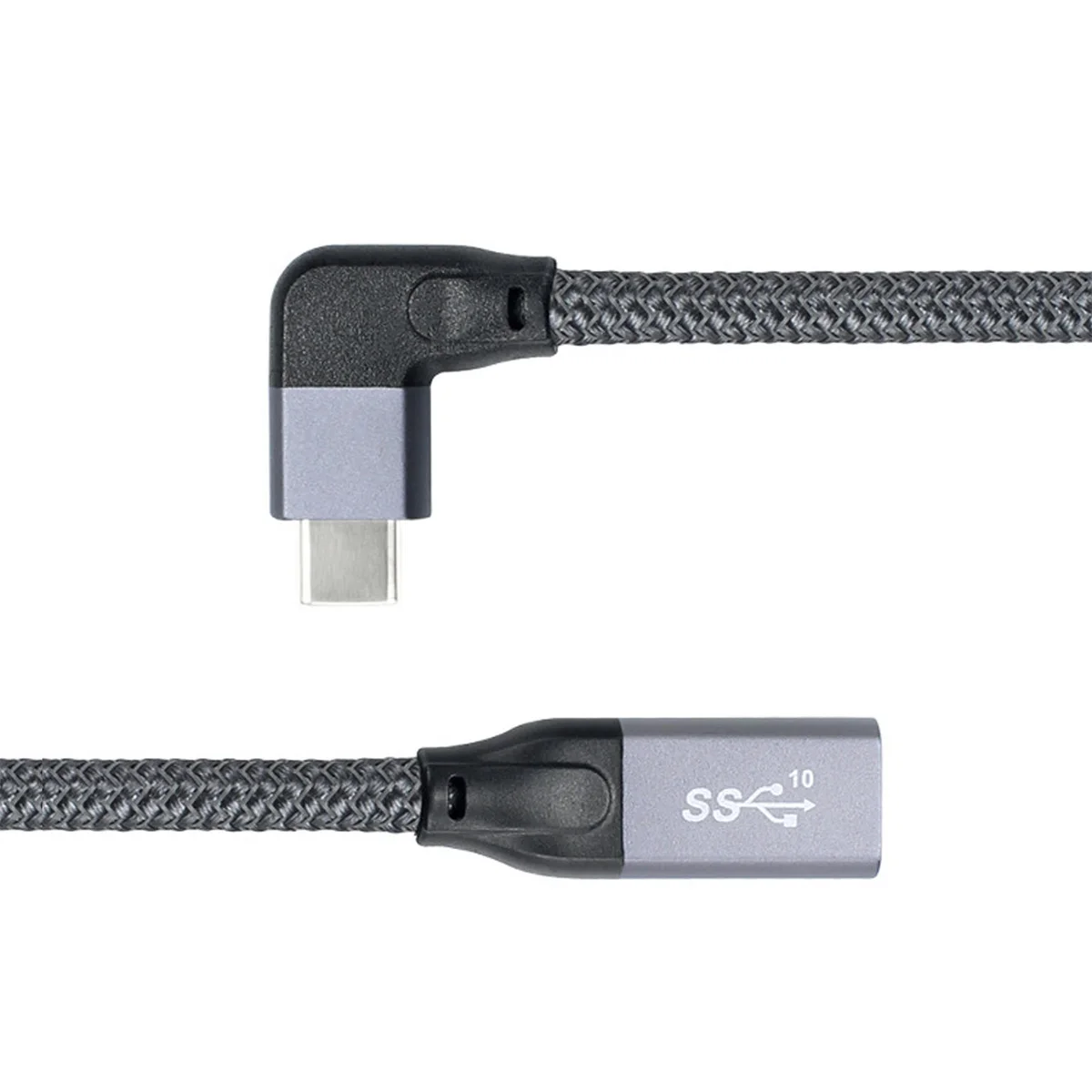 Xiwai Left Right Angled USB-C USB 3.1 Type C Male to Female Extension Data Cable with Sleeve for Laptop
Xiwai Left Right Angled USB-C USB 3.1 Type C Male to Female Extension Data Cable with Sleeve for Laptop