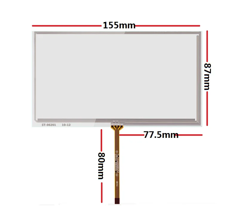 New 6.2-inch touch screen 158*87mm is suitable for car touch-screen DVD navigation HSD062IDW1 TM062RDH01 
New 6.2-inch touch screen 158*87mm is suitable for car touch-screen DVD navigation HSD062IDW1 TM062RDH01