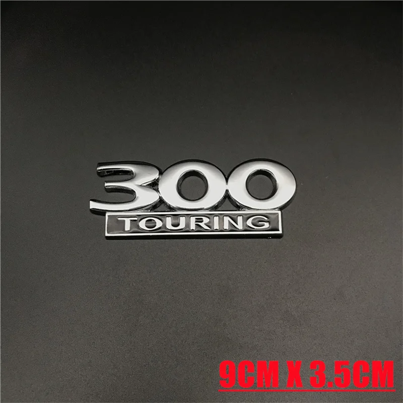 3D наклейка автомобильный значок 300 Touring для 2011-2014 Chrysler 300C хромированная эмблема