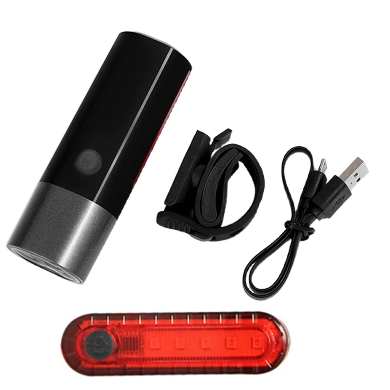 USB Rechargeable Waterproof LED Bicycle Bike Headlight with Side Warning Lights Q1FF
USB Rechargeable Waterproof LED Bicycle Bike Headlight with Side Warning Lights Q1FF