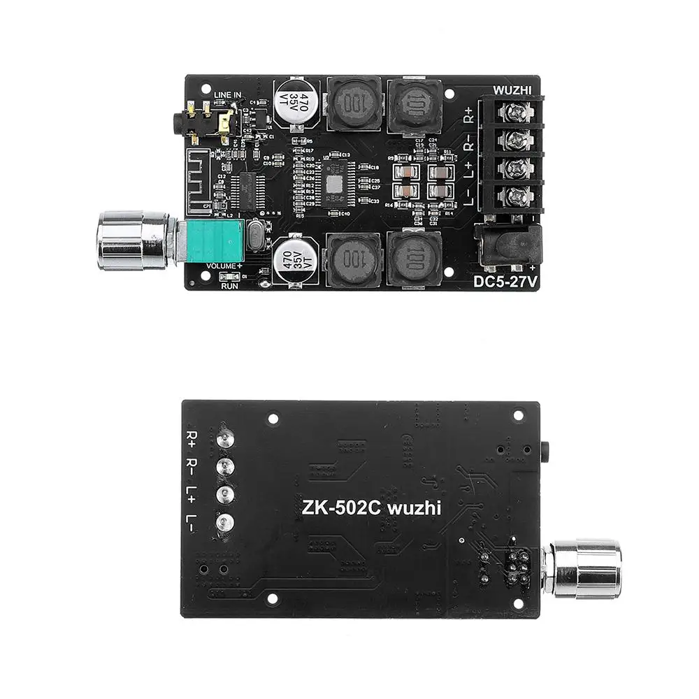 LEORY 2x50 Вт TPA3116 HIFI высокомощный цифровой усилитель стерео плата AUX bluetooth 5 0 AMP Amplificador